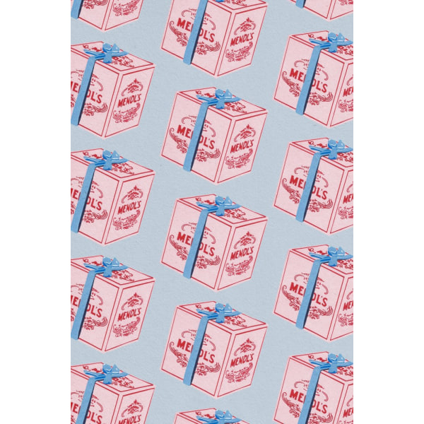 Mendl's Box Pattern MultiColor 50x70 cm