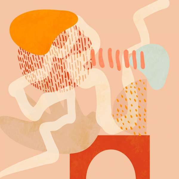 Shapes Play New3 MultiColor 21x30 cm