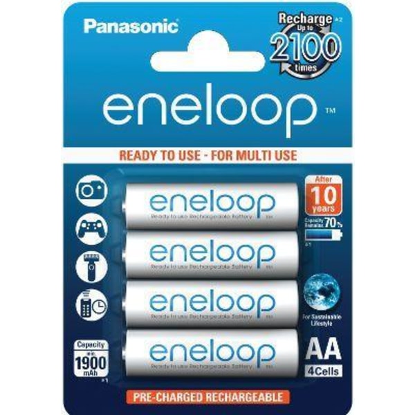 PANASONIC Eneloop BK-3MCCE AA 2000mAh 4 pack Vit