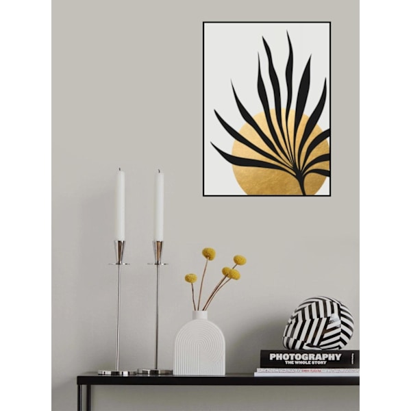 Tropical Sun And Palm Leaf MultiColor 21x30 cm