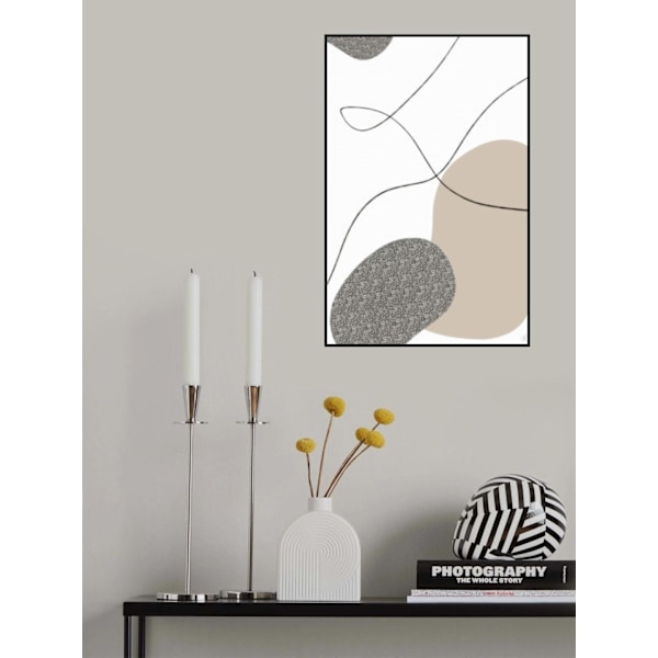 Abstract Bubbles MultiColor 50x70 cm