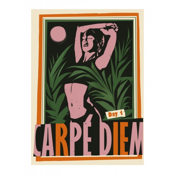 Carpe Diem Color MultiColor 30x40 cm
