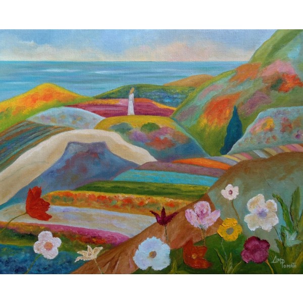 Never Ending Spring MultiColor 30x40 cm