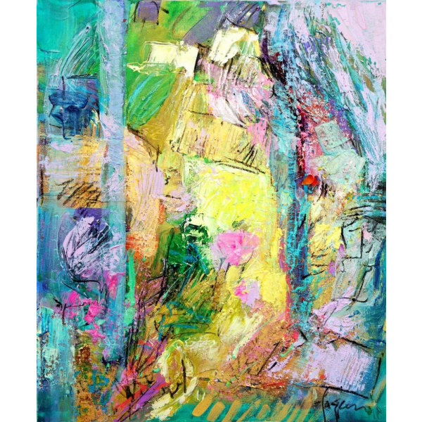 Grace In My Garden MultiColor 70x100 cm