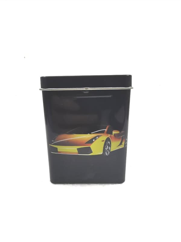 CIGARETTE BOX-METAL  Car multifärg