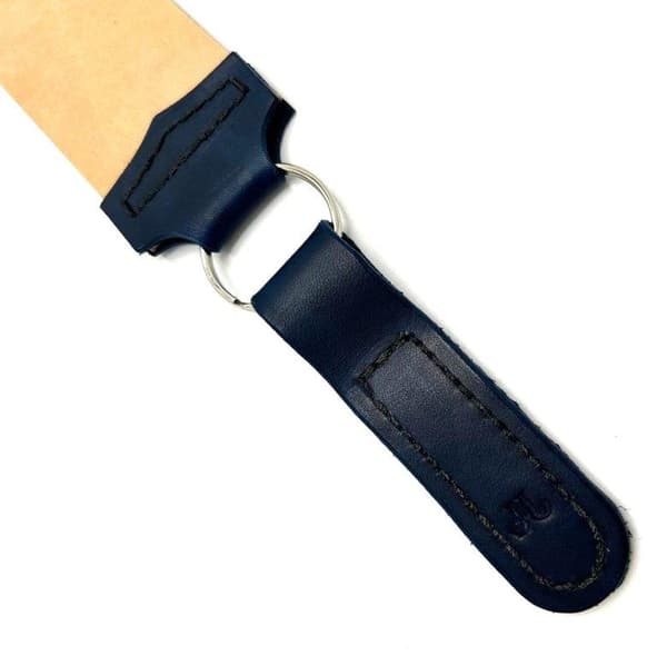 Tärnsjön käsintehty Strigel / Ruotsin nahkahihna Blue one size