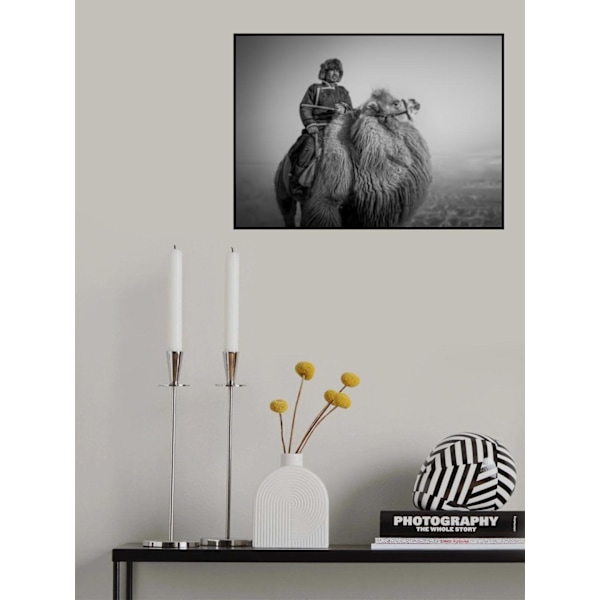 Farmer And His Camel MultiColor 21x30 cm
