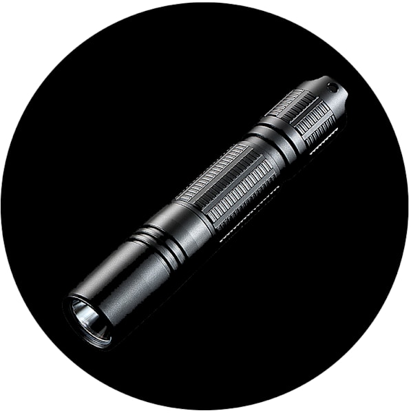 NITEYE by JETBeam - BC20-GT - 1080 lumen taktisk ficklampa Svart