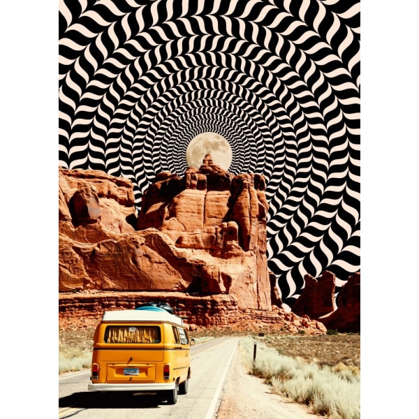 The Real Road Trip MultiColor 21x30 cm