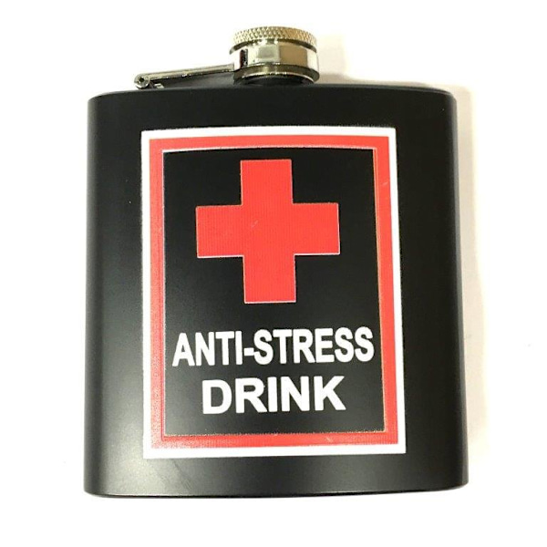 Anti-Stress - fickplunta - 180 ml / 6 oz Svart