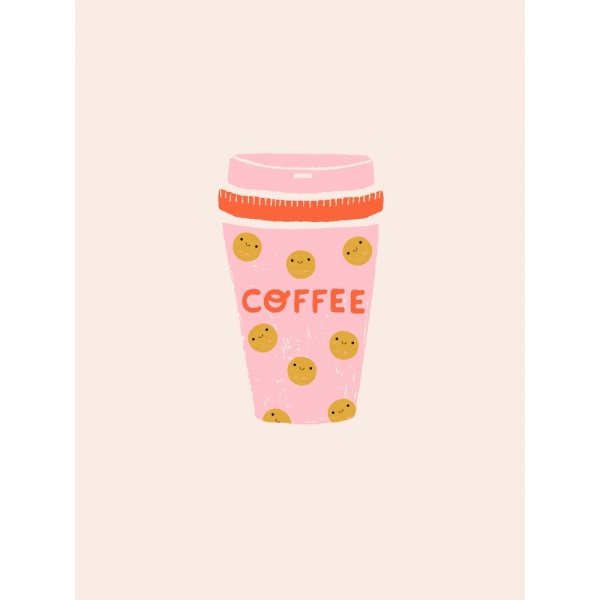 Kaffebønner MultiColor 21x30 cm