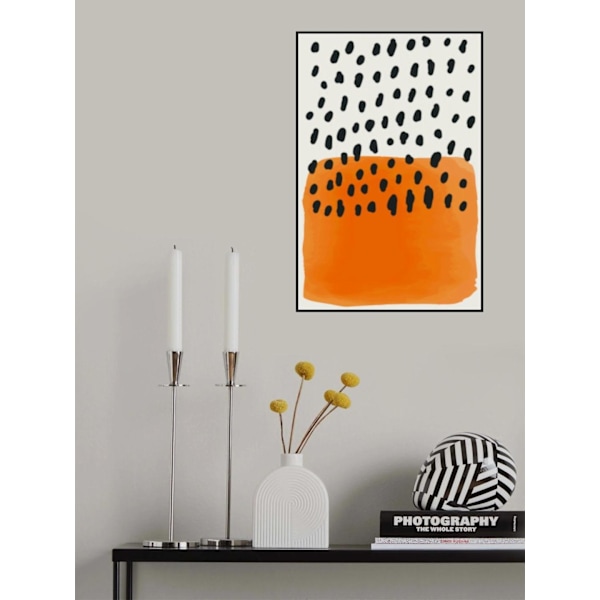 Minimal Watercolor Shapes 1 MultiColor 70x100 cm