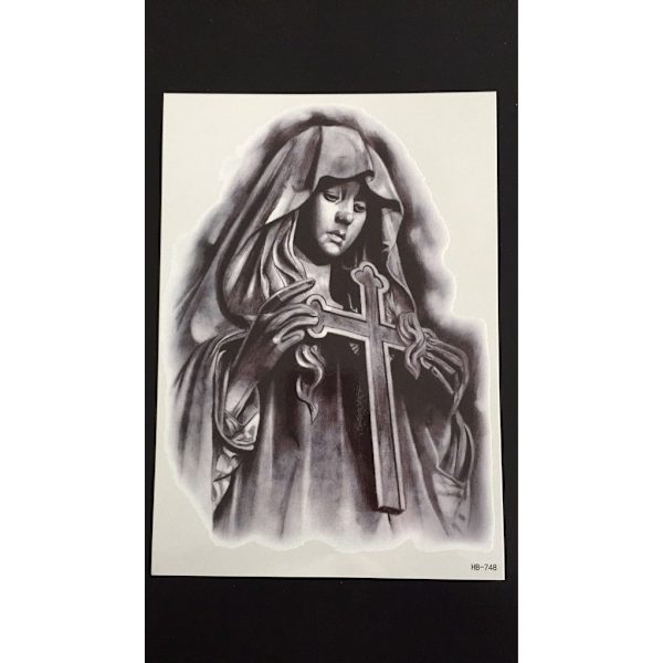 Tillfällig Tatuering 21 x 15cm - Nun