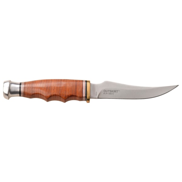 Elk Ridge - 200-28LBR - Liten jakt kniv Brun