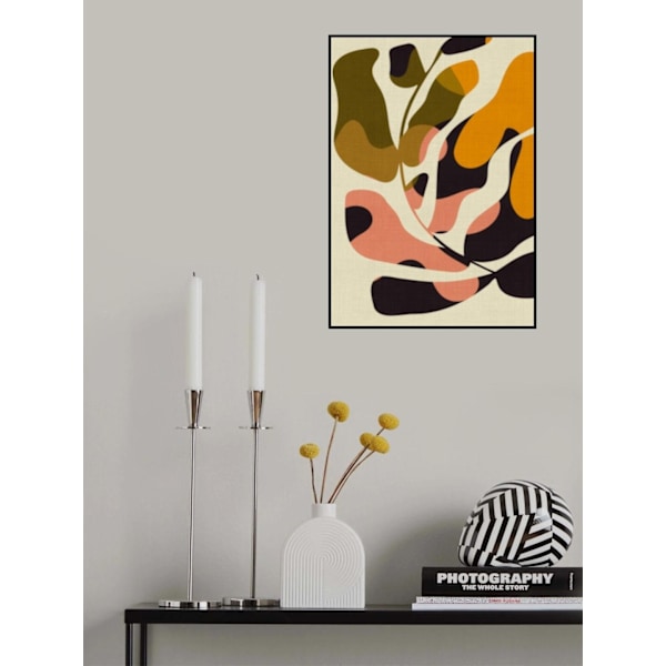 Mid Century Matisse Kopie MultiColor 70x100 cm