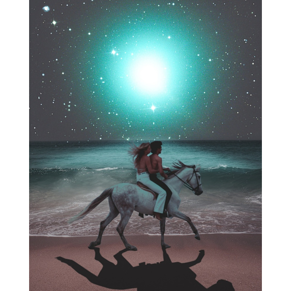 Guiding Star MultiColor 30x40 cm