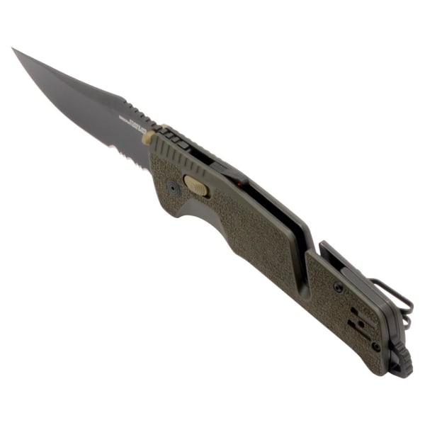 SOG - 11-12-11-41 - Trident AT - Folding knife - OD Serrated Green