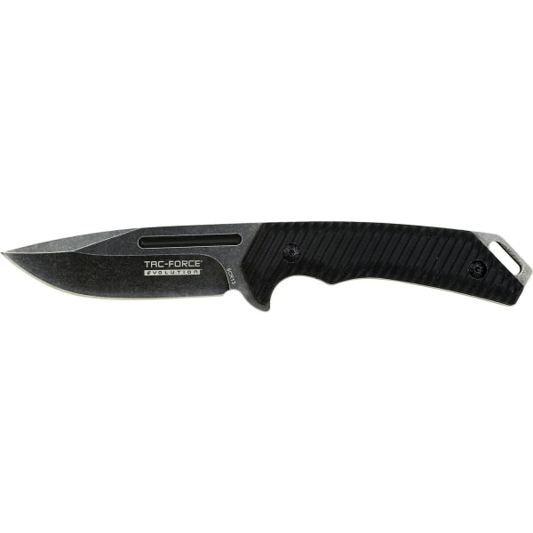 TAC-FORCE - EVOLUTION - TFE-FIX005-BK - FIXED BLADE KNIFE Svart