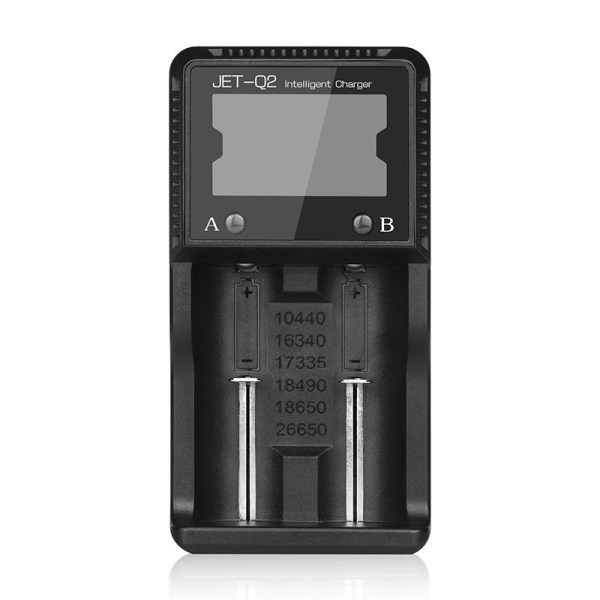 NITEYE by JETBeam - JET-Q2 Smart Batteriladdare Svart