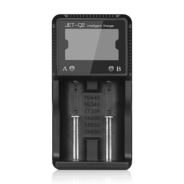 NITEYE by JETBeam - JET-Q2 Smart battery charger Black
