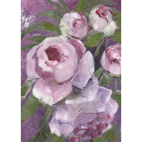 Rylee Painterly Roses MultiColor 21x30 cm