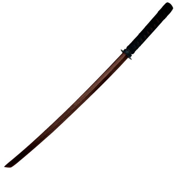 1806B SAMURAI WOODEN TRAINING SWORD 39,5" OVERALL Black