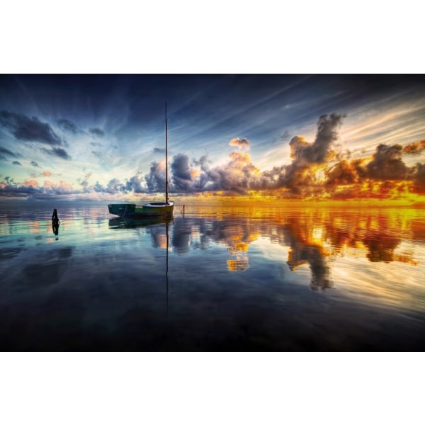 A Time For Reflection MultiColor 70x100 cm