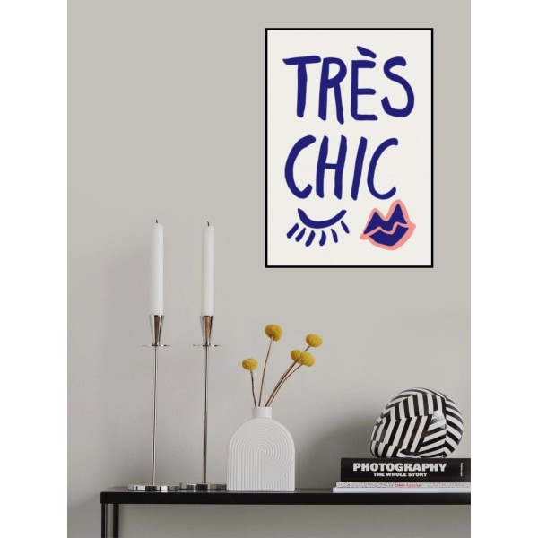 Tres Chic Blue MultiColor 21x30 cm