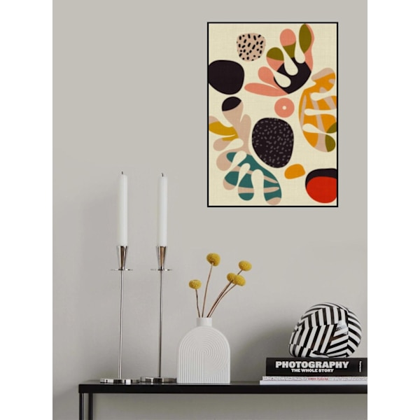 Mid Century Cut Outs2 MultiColor 21x30 cm