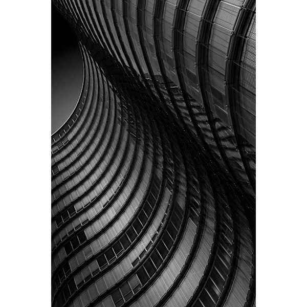 Dark Waves MultiColor 50x70 cm