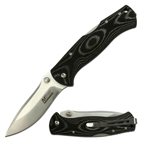 MTech Evolution - FDR013-LM - Folding Knife Svart