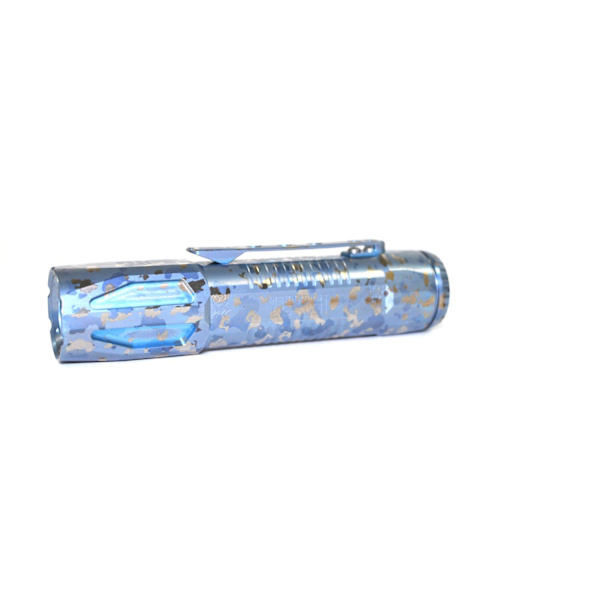 NITEYE by JETBeam - 12 Year anniversary - luxuary 800 flashlight Light blue