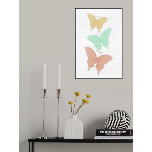 Light Butterflies MultiColor 50x70 cm