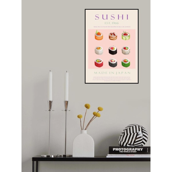 Sushi Est. 1966 MultiColor 70x100 cm