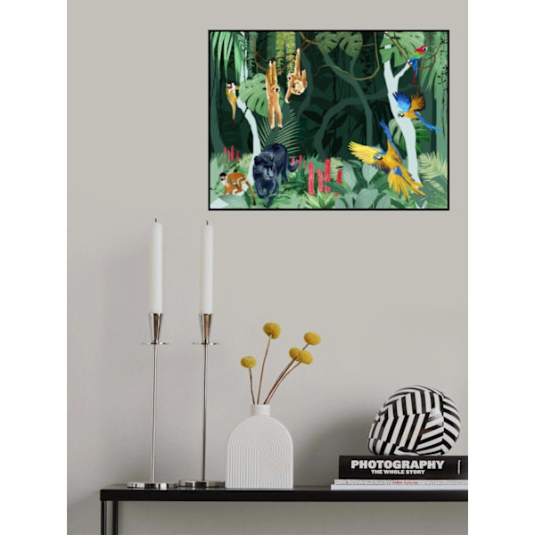 Jungle Party MultiColor 70x100 cm