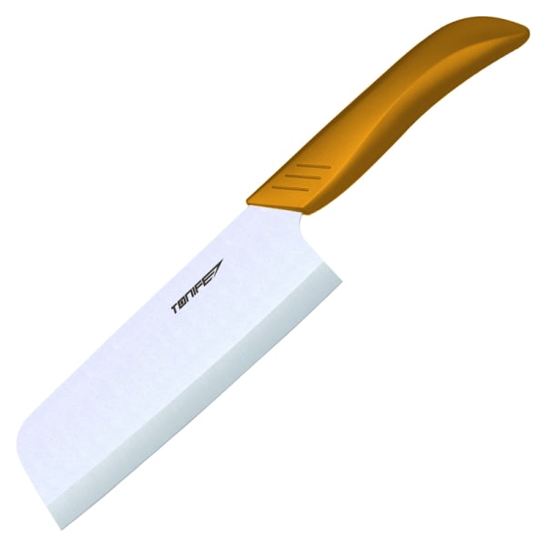 Tonife Zirconia keramisk kjøkkenkniv - 6" kjøkkenkniv Dark yellow