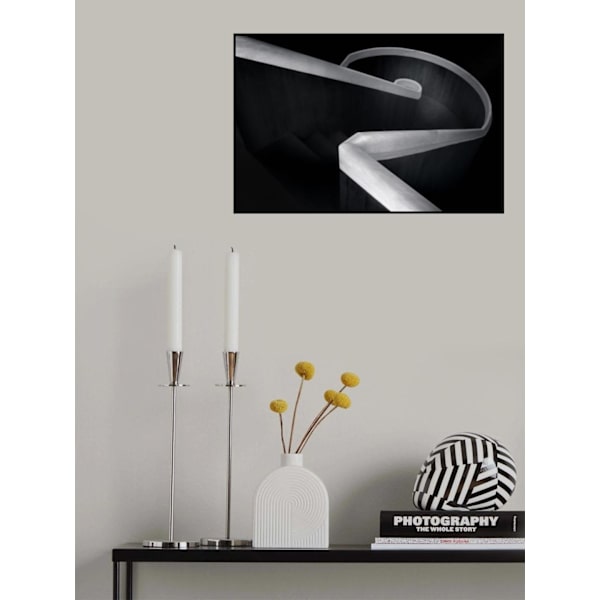 Runde linjer MultiColor 50x70 cm