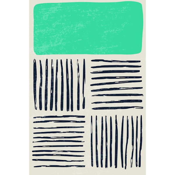 Minimal Design 1 MultiColor 50x70 cm