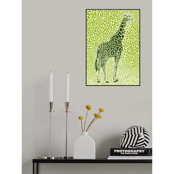 The Majestic Giraffe MultiColor 21x30 cm