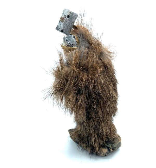 Viking krigare handmålad figur Hammare