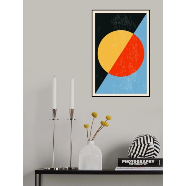 Minimal Abstract Shapes Series 18 MultiColor 70x100 cm