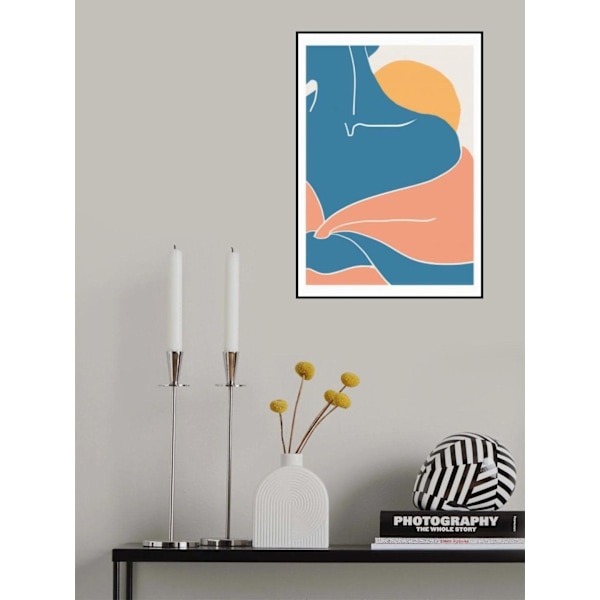 Blue Shoulder MultiColor 21x30 cm