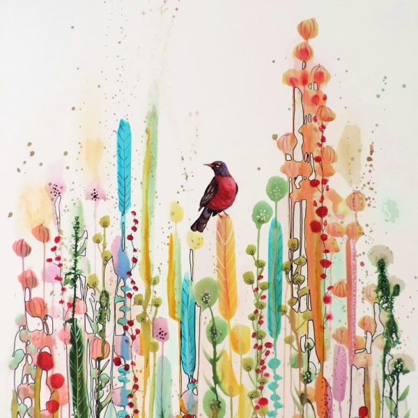 Toujours Le Jour Se Leve Carre MultiColor 30x40 cm