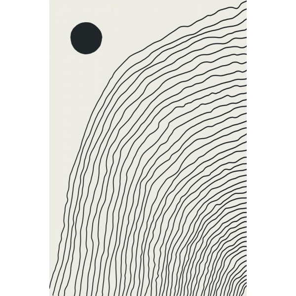 Boho Lines Series 4 MultiColor 50x70 cm