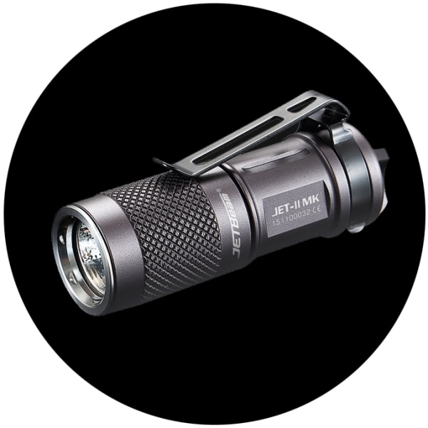 NITEYE by JETBeam - JET-I MK 510 Lumens  XP-L HI ficklampa Svart