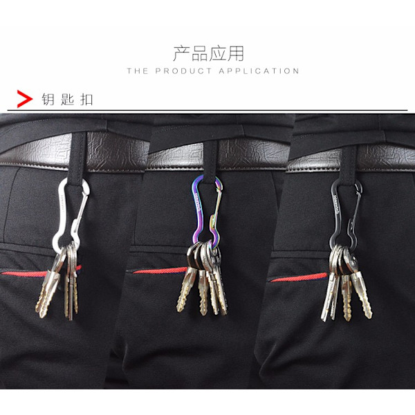 Harnds Carbiner - luxuary carbiner for quick attachments