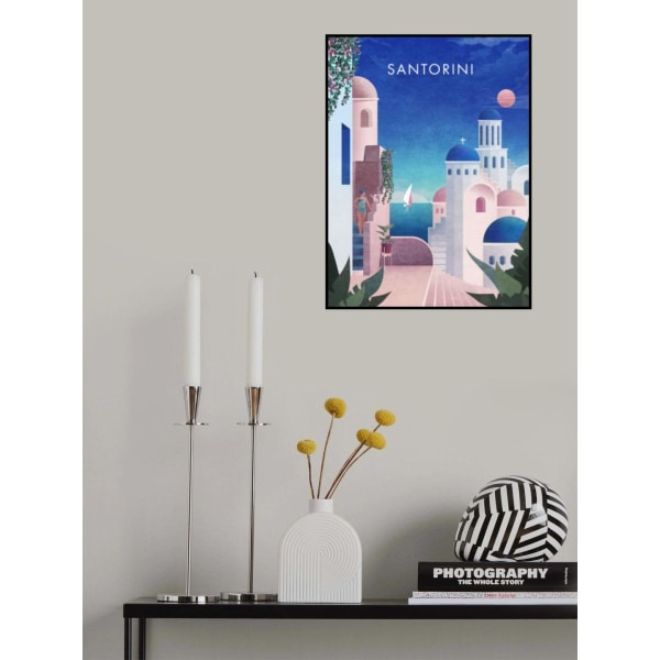 Santorini Text.png MultiColor 70x100 cm