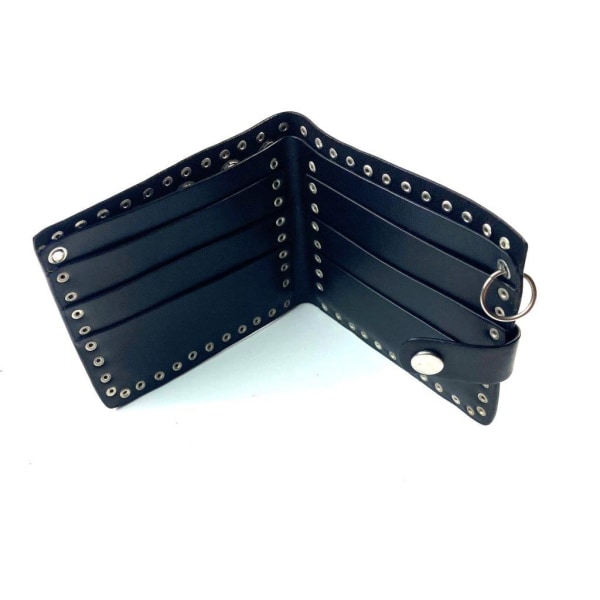 Wallet Chopper with eyelets Black