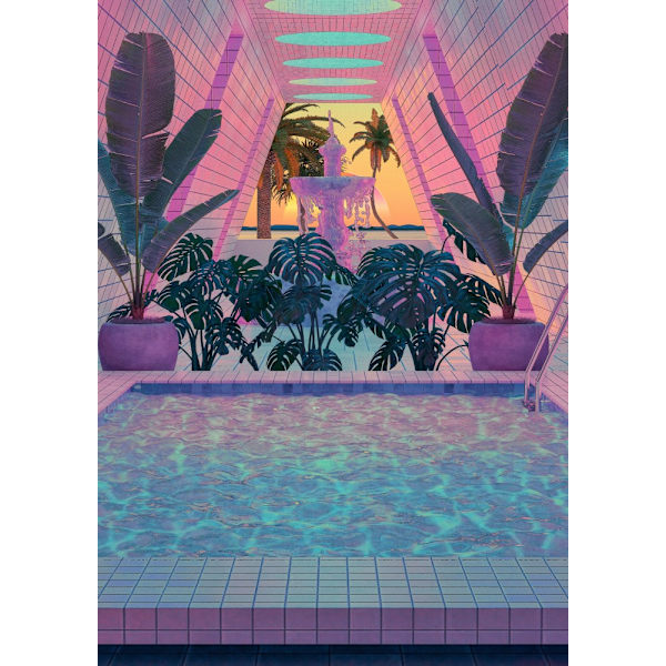 Vaporpool MultiColor 30x40 cm