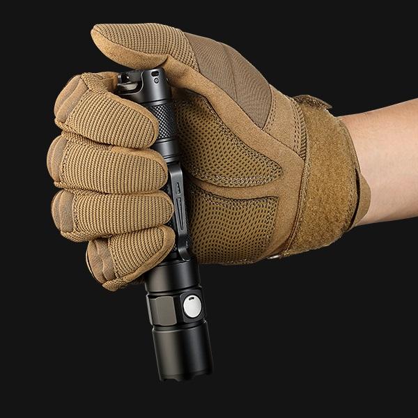 NITEYE by JETBeam - TH15 - Tactical flashlight 1300 Lumens Black
